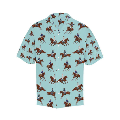 Equestrian Horse Riding Hawaiian Shirt