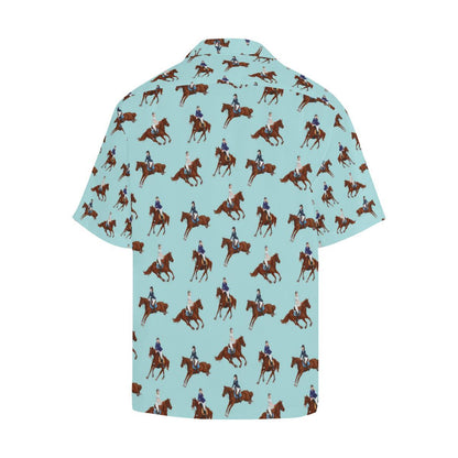 Equestrian Horse Riding Hawaiian Shirt