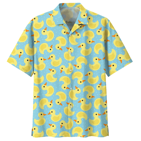 Duck  Blue Nice Design Unisex Hawaiian Shirt For Men And Women Dhc17063641