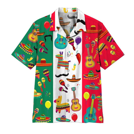  3D Cinco De Mayo Hawaii Shirt