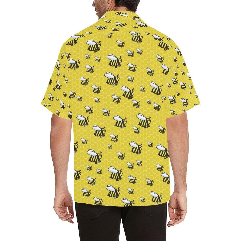 Bee Cute Print Design Hawaiian Shirt