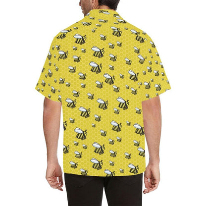 Bee Cute Print Design Hawaiian Shirt