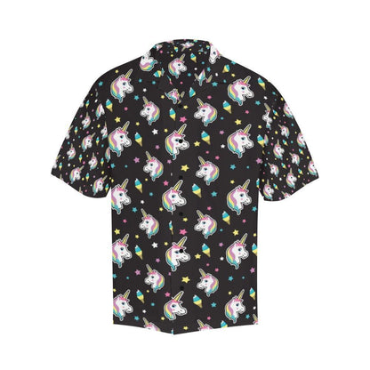 Unicorn Print Design Hawaiian Shirt