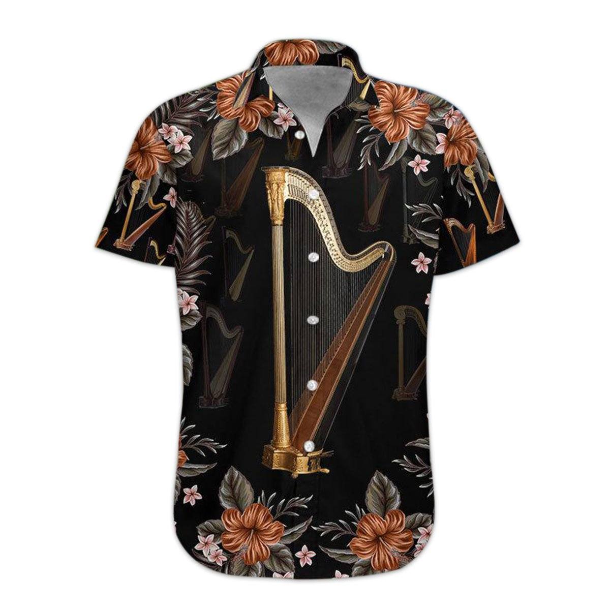  3D Harp Hawaii Shirt