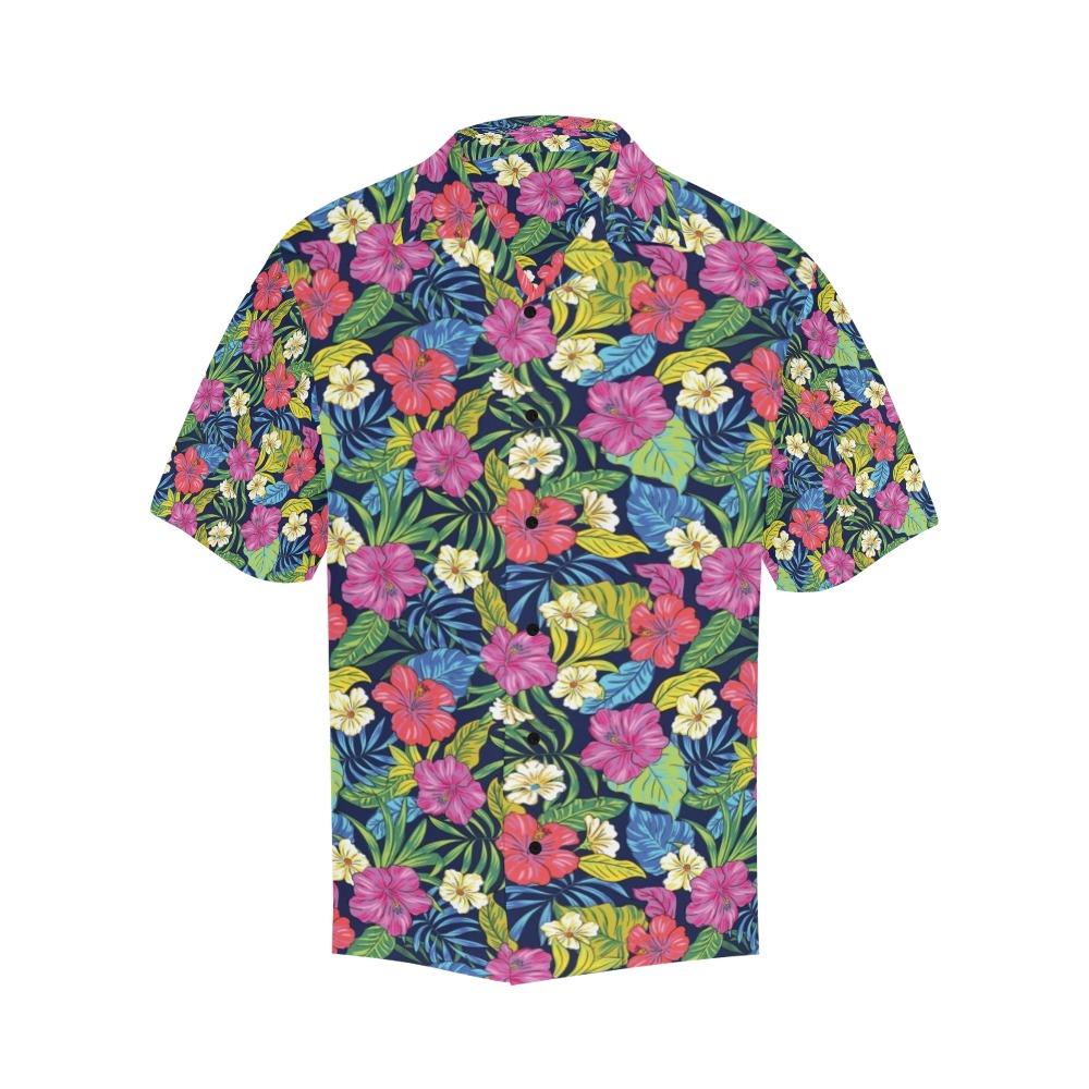 Hibiscus Print Design Hawaiian Shirt