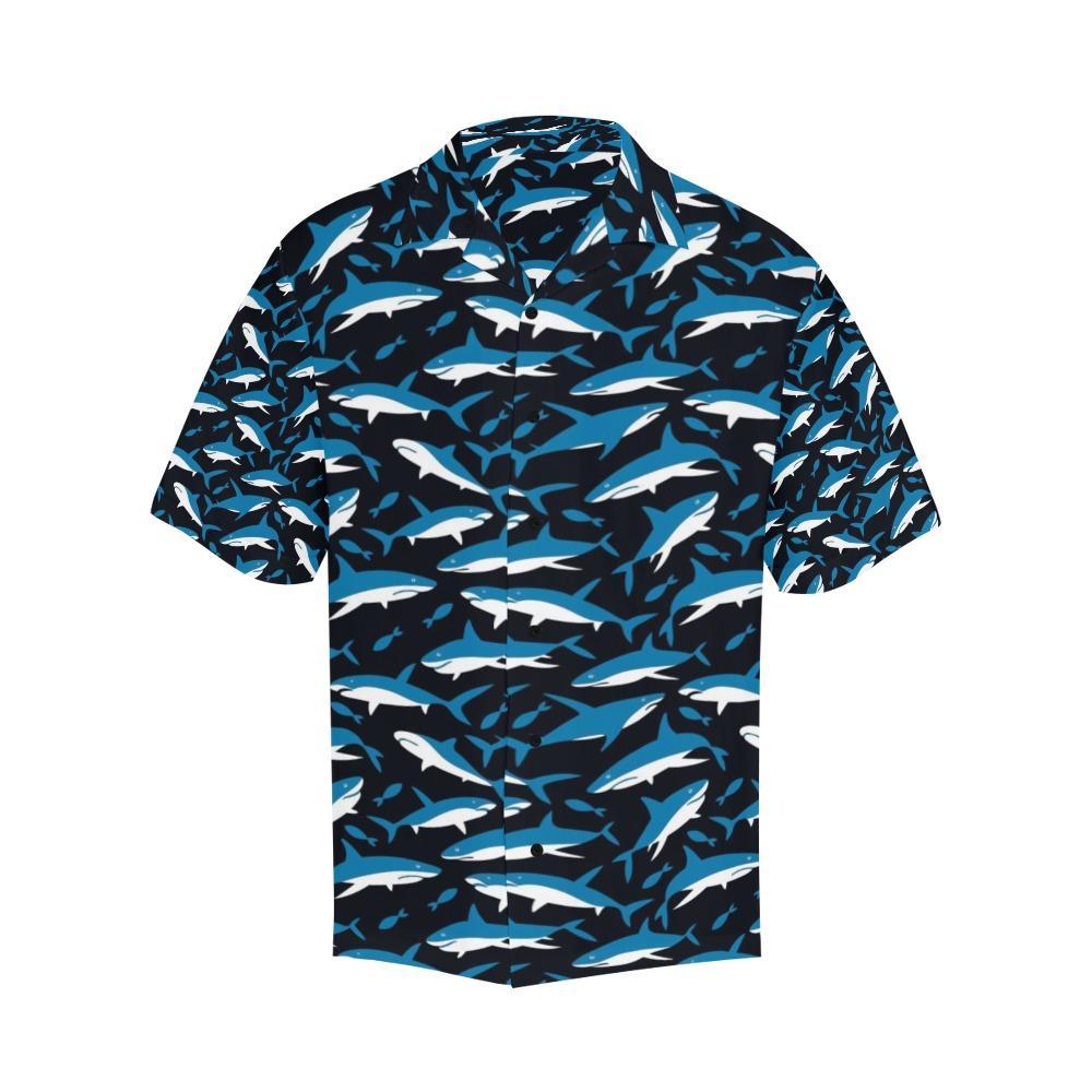 Shark Print Design Hawaiian Shirt