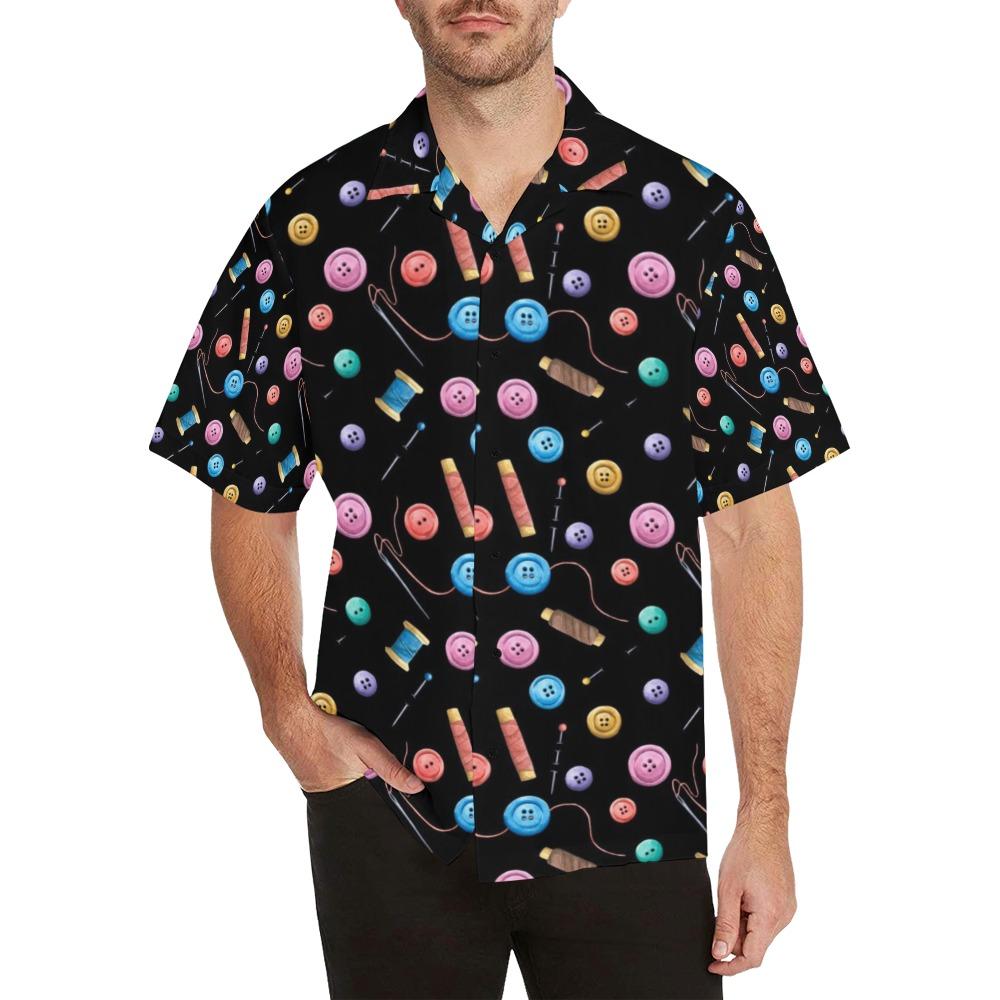 Sewing Print Design Hawaiian Shirt