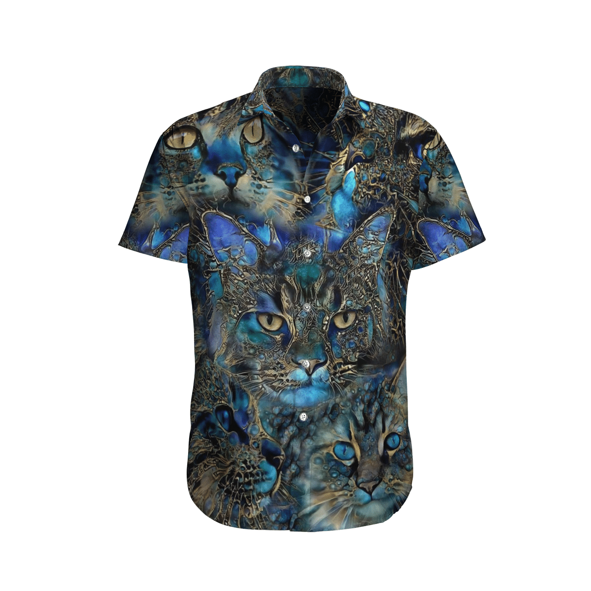 Hippie   Blue Unique Design Unisex Hawaiian Shirt For Men And Women Dhc17063554