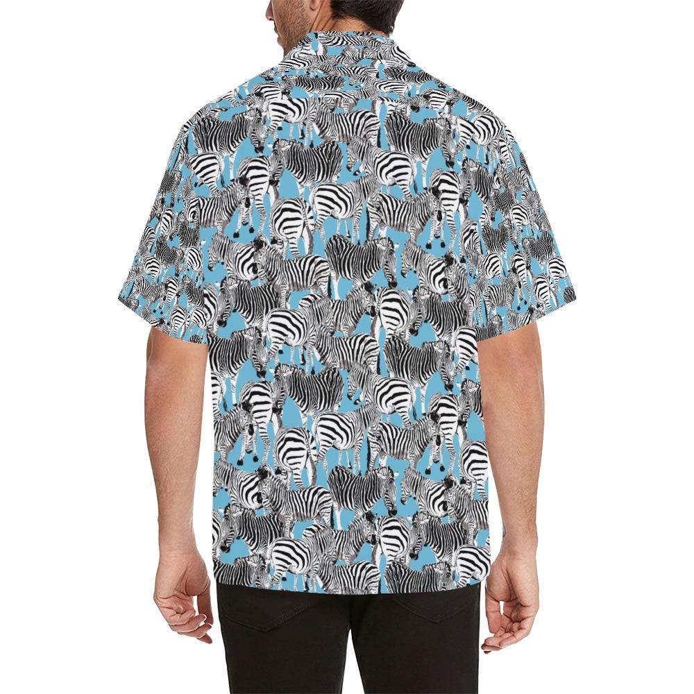 Zebra Print Design Hawaiian Shirt