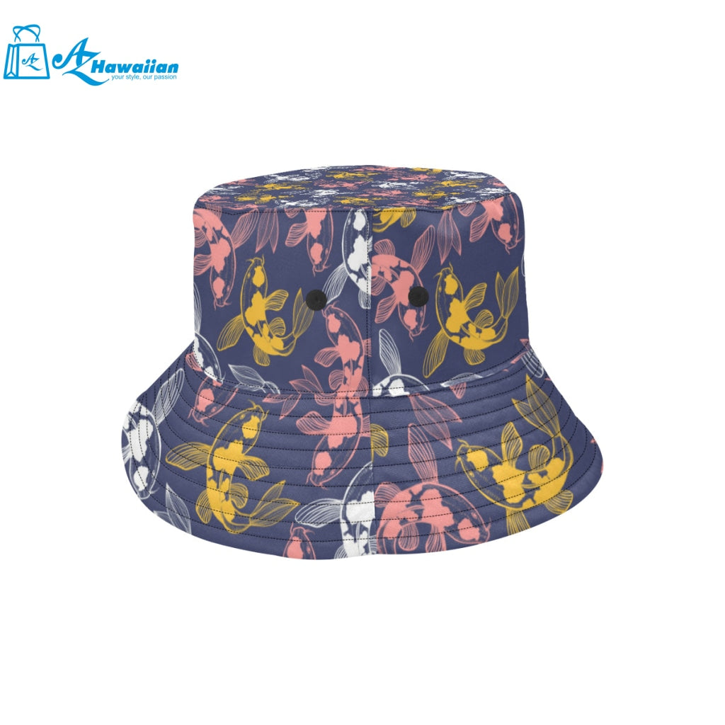 Fancy Carp pattern Unisex Bucket Hat