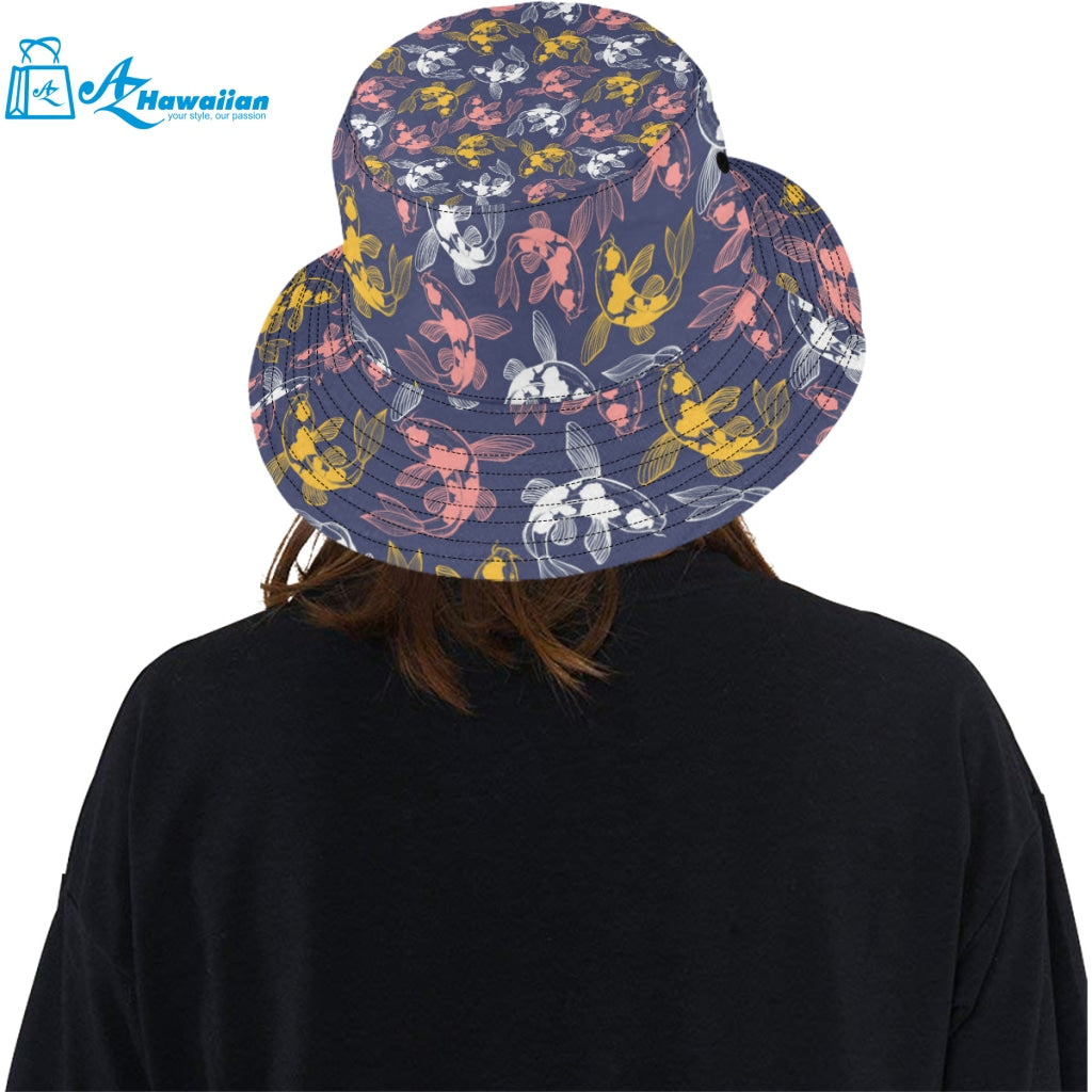 Fancy Carp pattern Unisex Bucket Hat