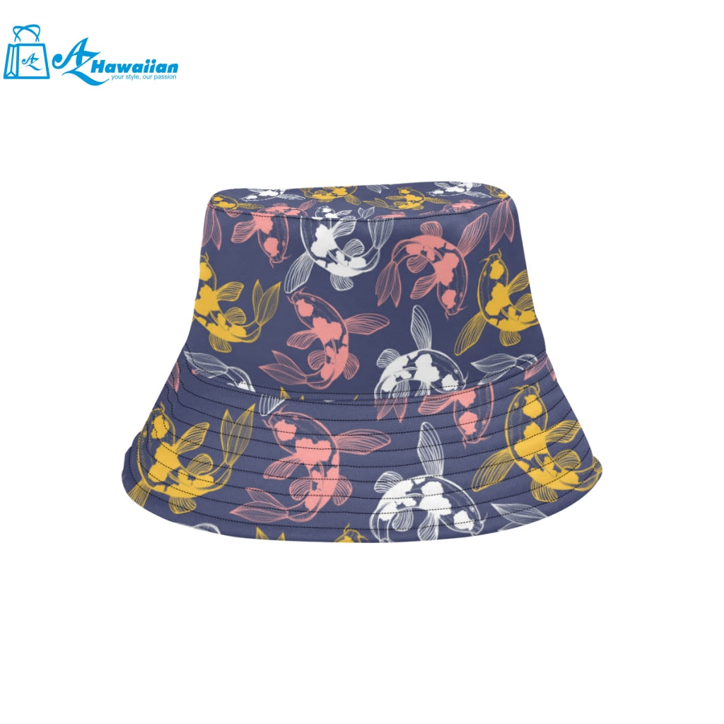 Fancy Carp pattern Unisex Bucket Hat