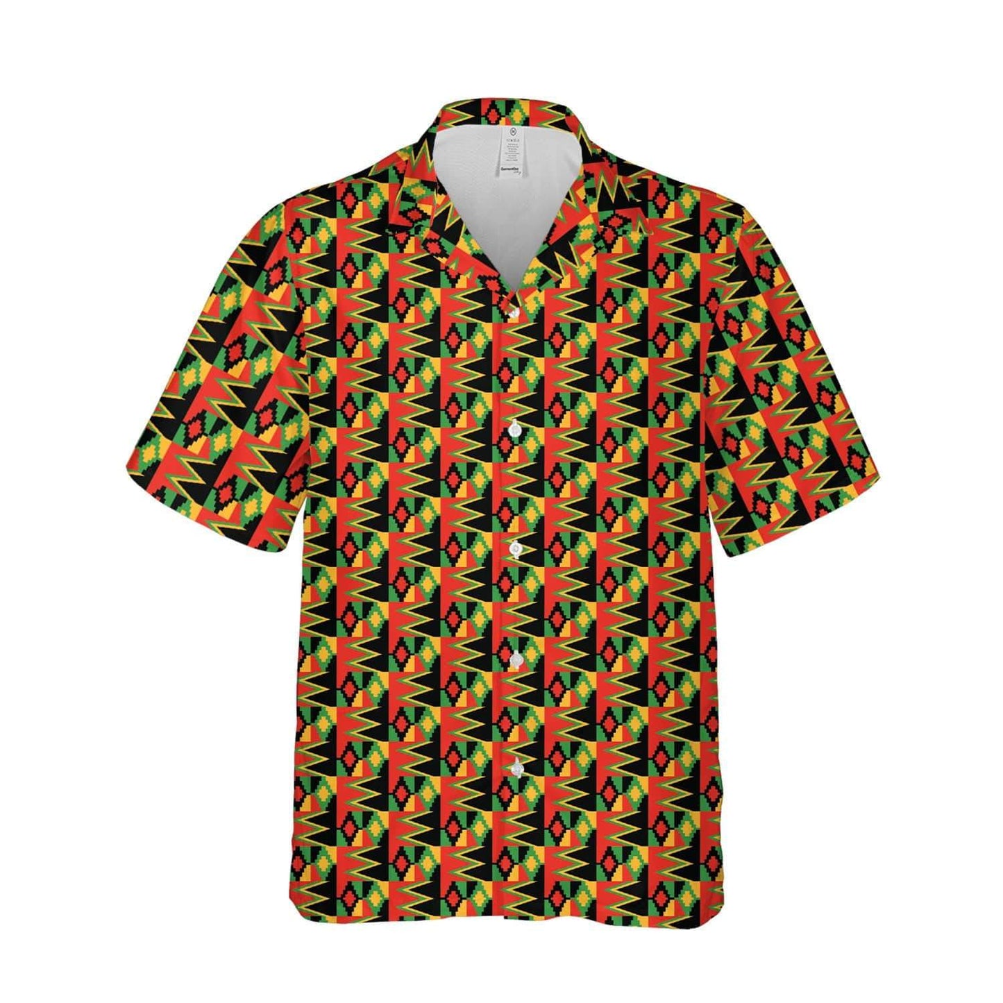 Juneteenth Black Pride Colorful Pattern Unisex Hawaiian Shirts