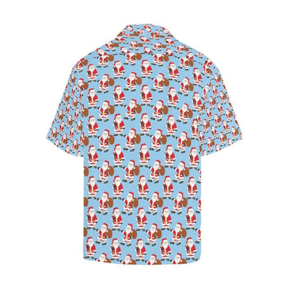 Santa Christmas Themed Print Design Lks3 Hawaiian Shirt