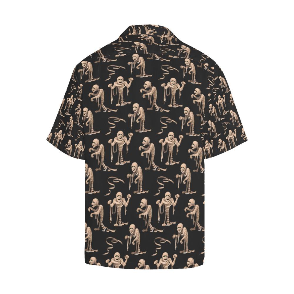 Mummy Print Design Hawaiian Shirt