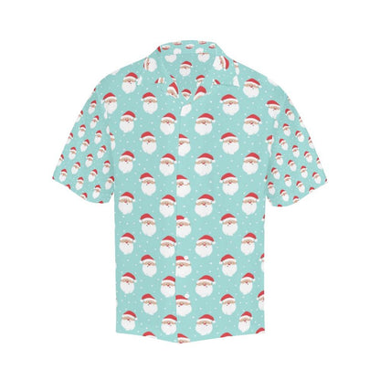 Santa Print Design Hawaiian Shirt