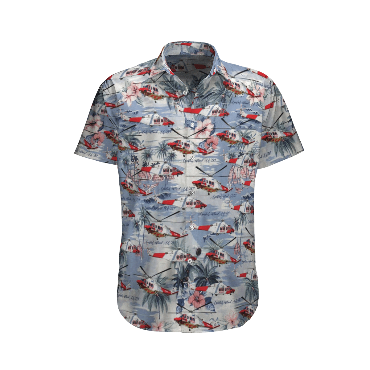 Agustawestland Royal Australian Air Force  Blue Amazing Design Unisex Hawaiian Shirt For Men And Women Dhc17063349