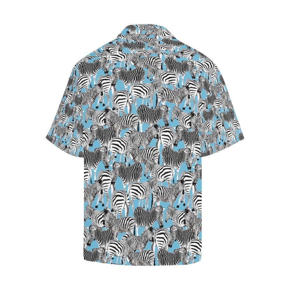 Zebra Print Design Hawaiian Shirt