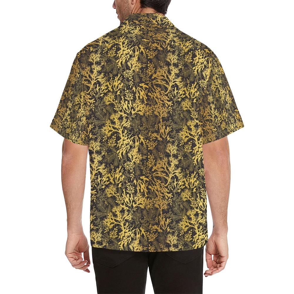 Seaweed Print Design Hawaiian Shirt
