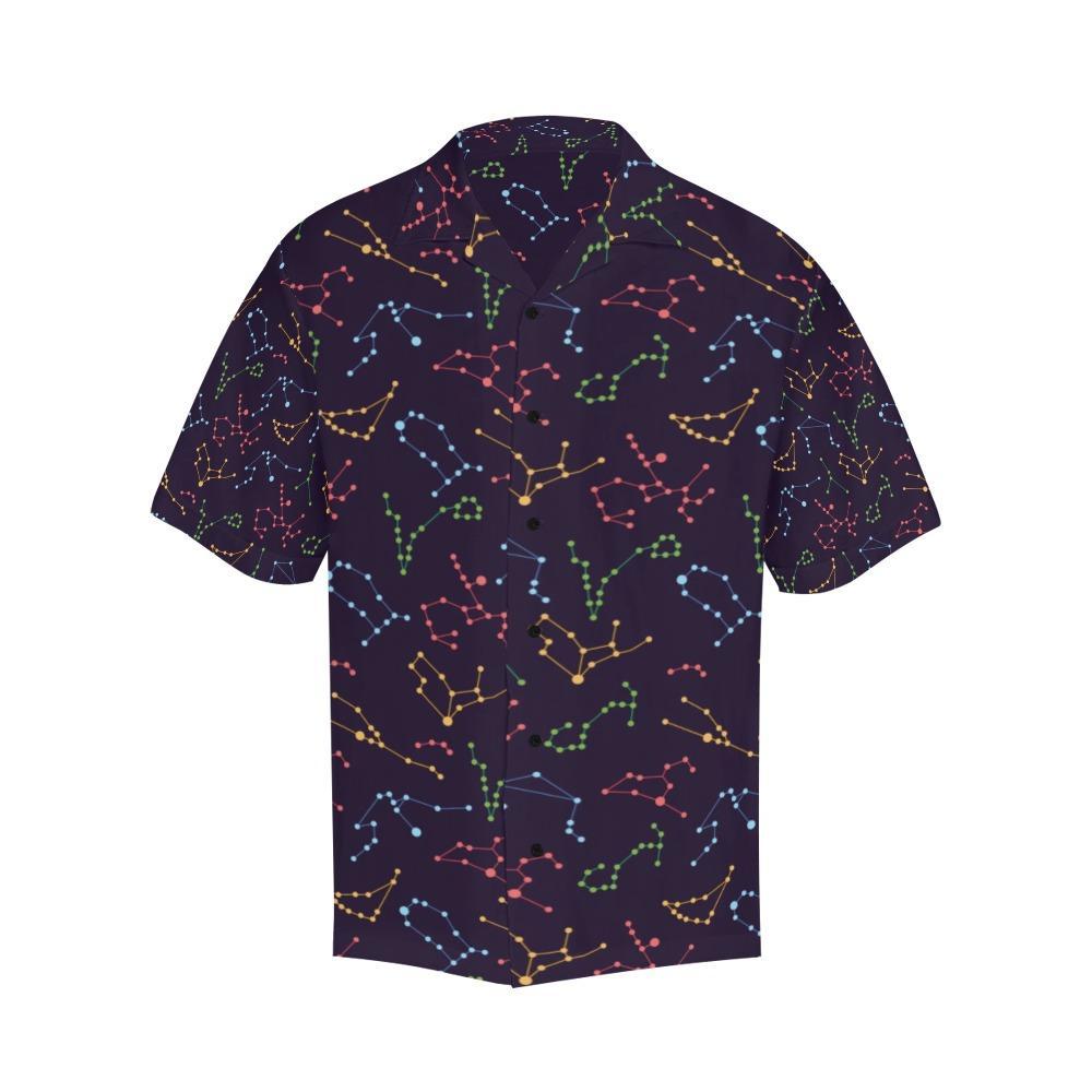 Zodiac Print Design Hawaiian Shirt