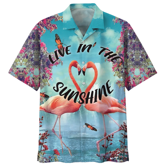 Flamingo Hawaiian Shirt Azs016