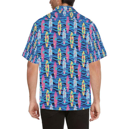 Surfboard Print Design Hawaiian Shirt