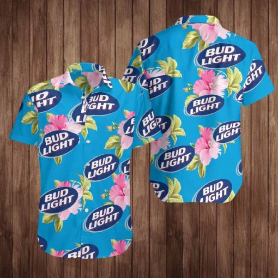 Bud Light Beer Hawaiian Shirt