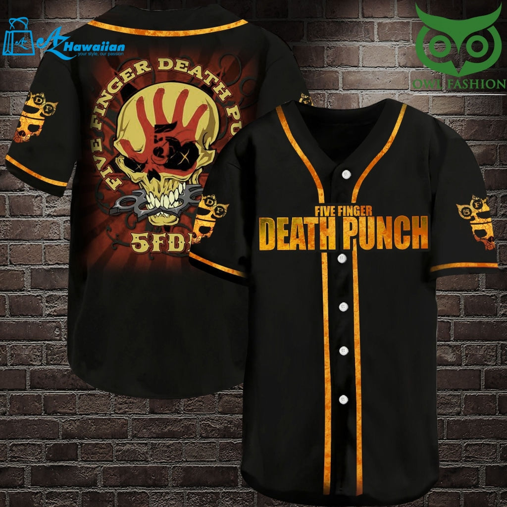 Five finger death punch Baseball Jersey Shirt