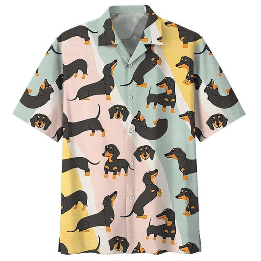 Dachshund Hawaiian Shirt AZS007