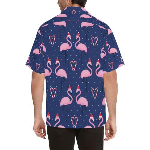 Flamingo Christmas Hawaiian Shirt