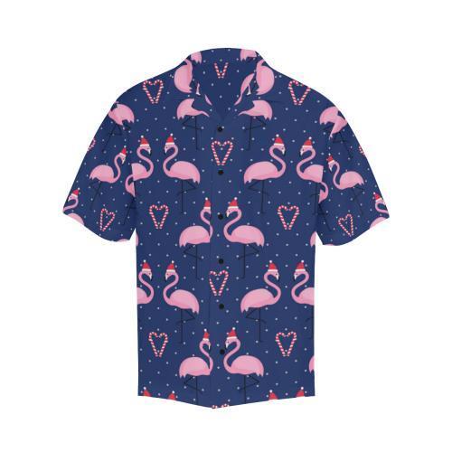 Flamingo Christmas Hawaiian Shirt