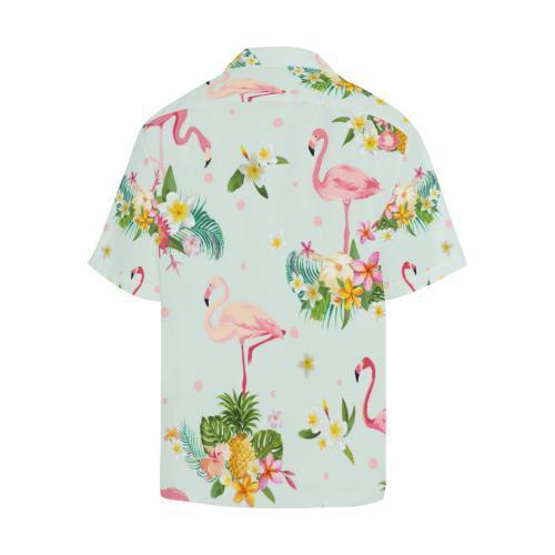 Flamingo Sweet Pattern Hawaiian Shirt