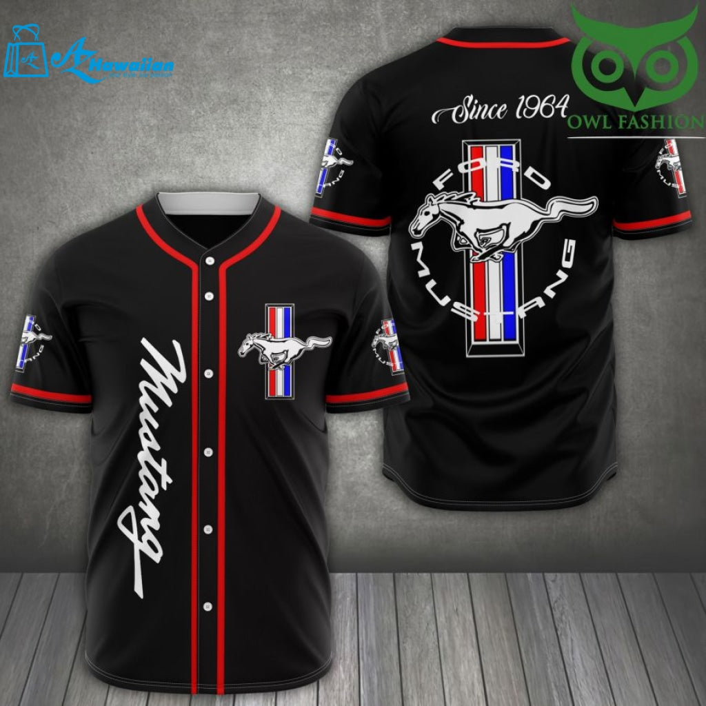 Ford Mustang Since 1964 classic baseball Jersey shirt