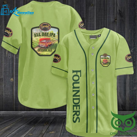 Founders All day ipa Baseball Jersey Shirt