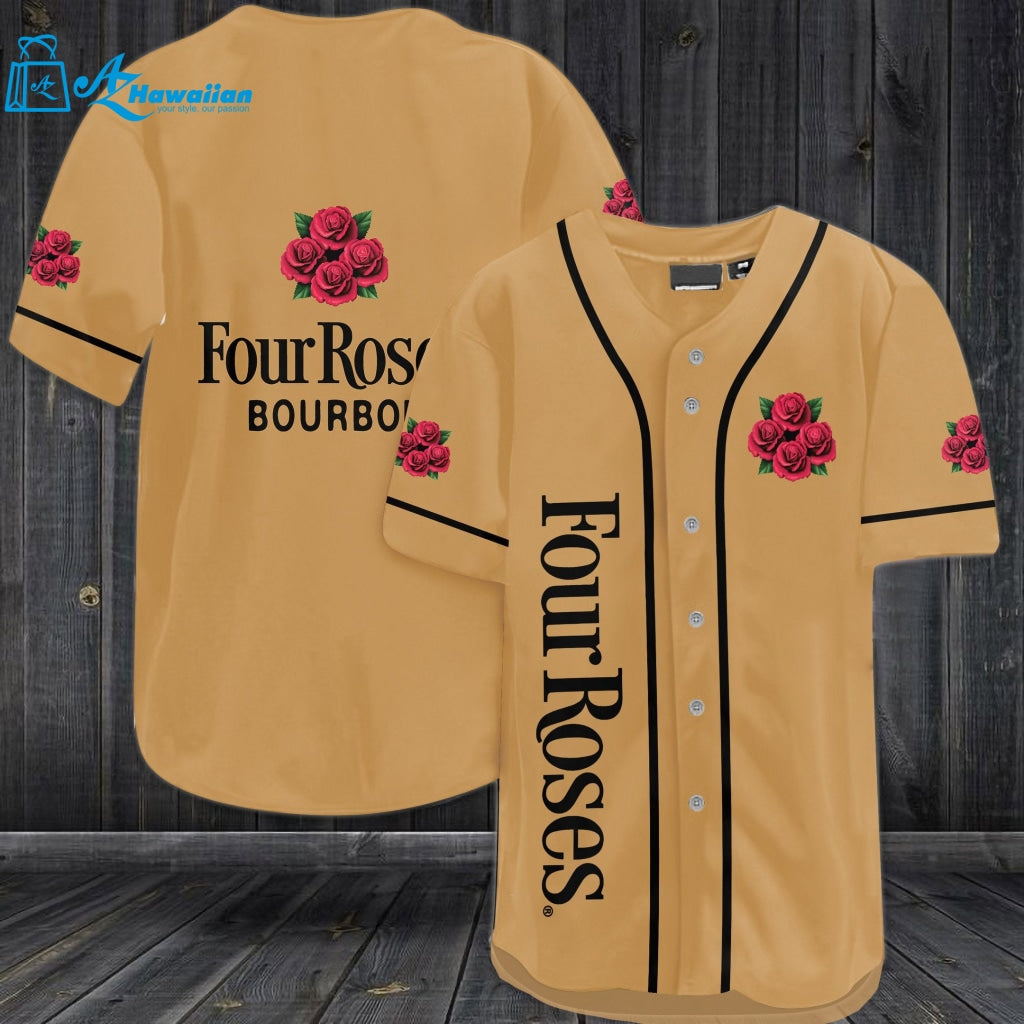 Four Roses Bourbon Baseball Jersey