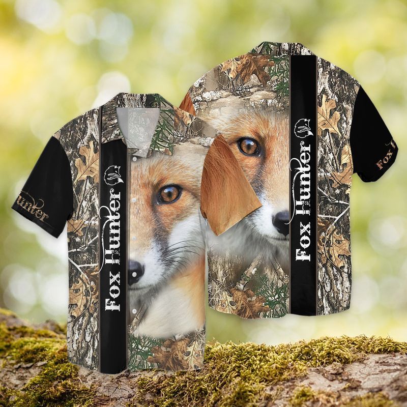 Fox Hunting For Men And Women Graphic Print Short Sleeve 