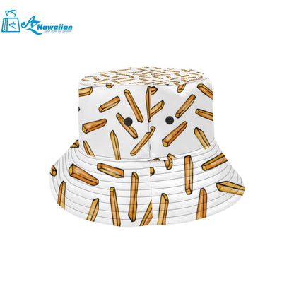 French fries potato pattern Unisex Bucket Hat