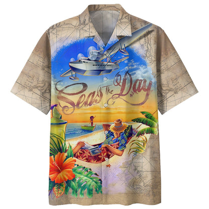 Seas The Day - Hawaii Shirt Hawaiian