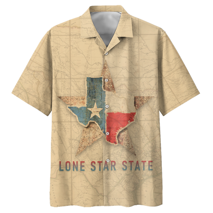 Texas - Lone Star State Style Hawaii Shirt Short Hawaiian