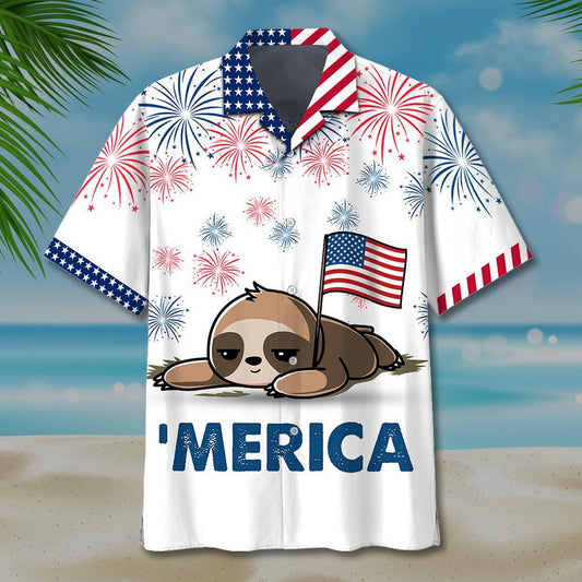 Sloth Hawaiian Shirt