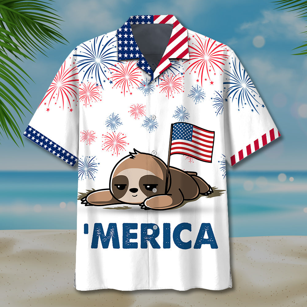 Sloth Hawaiian Shirt