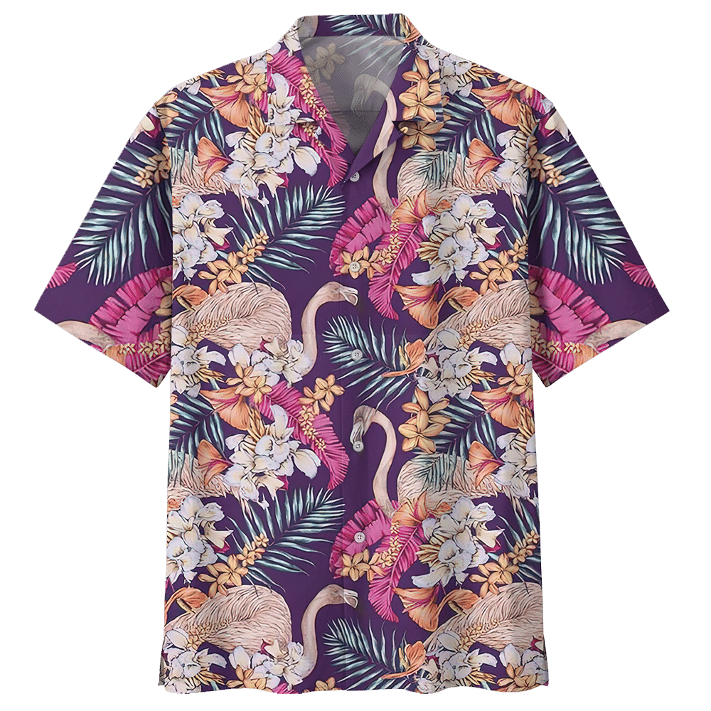 Flamingo Hawaiian Shirt Azs018