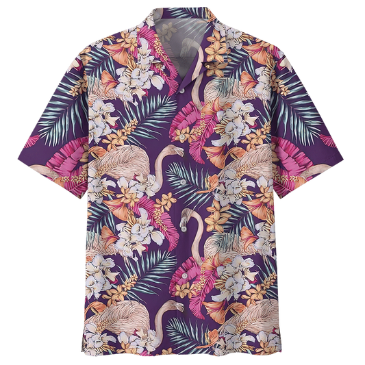 Flamingo Hawaiian Shirt Azs018