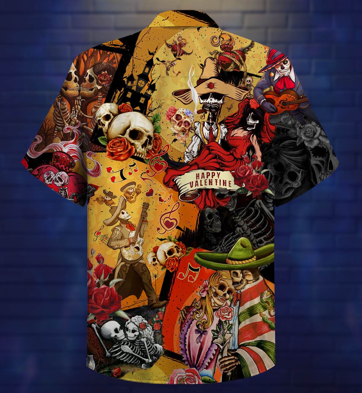 Amazing Pirate Skull Hawaiian Shirt