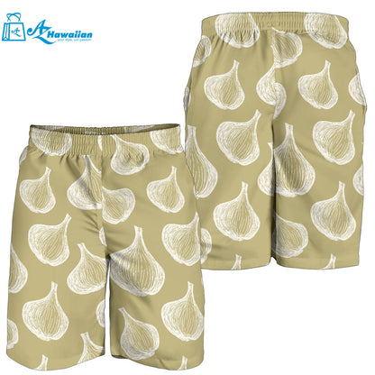 Garlic Design Pattern Men Shorts