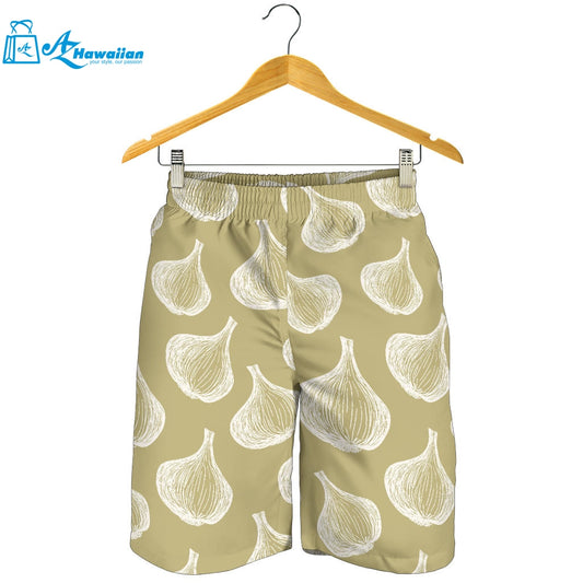 Garlic Design Pattern Men Shorts