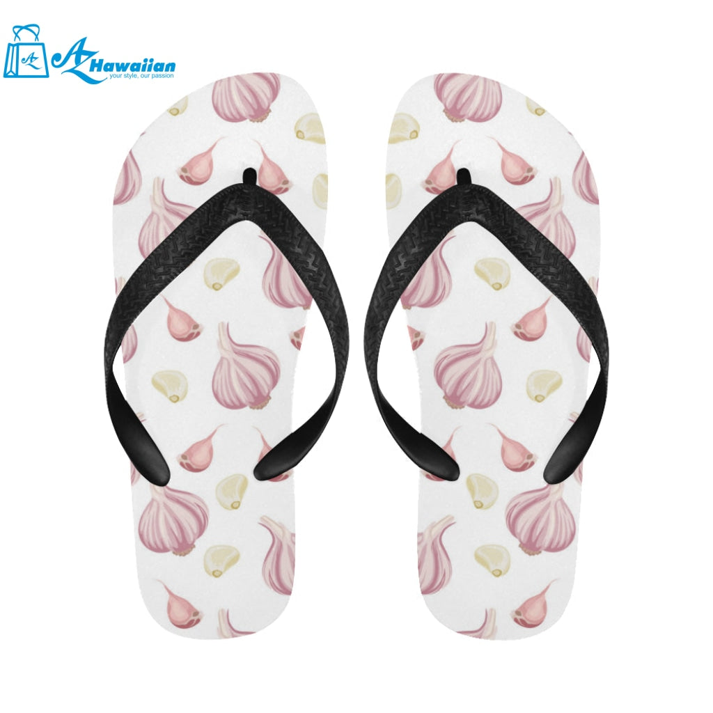 Garlic pattern Unisex Flip Flops