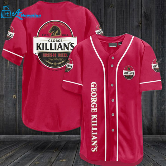 George Killian's Irish Red Baseball Jersey