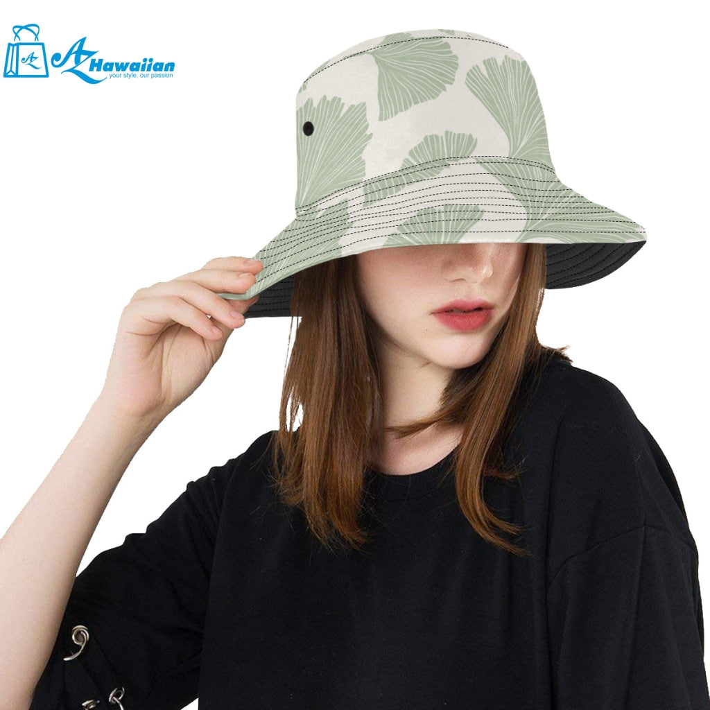 Ginkgo leaves pattern Unisex Bucket Hat