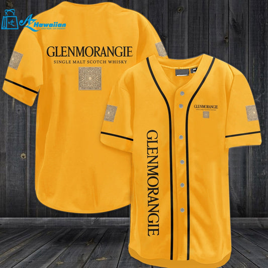 Glenmorangie Single Malt Scotch Whiskey Baseball Jersey 